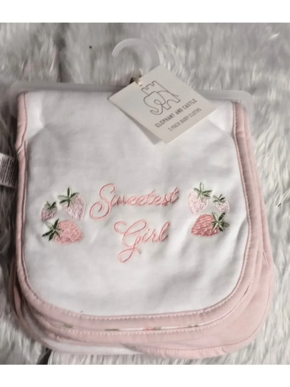 New Newborn - 12 Month Baby Girl Lot of 16 Pieces Variety Baby Shower Gift